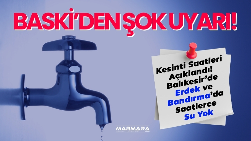 Balıkesir Su ve Kanalizasyon İdaresi (BASKİ), Erdek ve Bandırma ilçelerinde