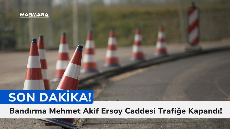 Balıkesir’in Bandırma ilçesinde Mehmet Akif Ersoy Caddesi’nde asfaltlama çalışması yapılacak.
