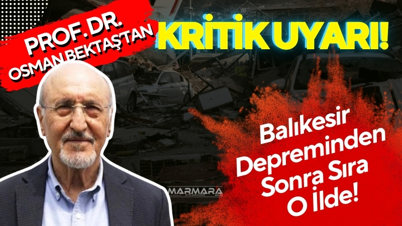 Balıkesir’in Sındırgı ilçesinde meydana gelen 6,1 büyüklüğündeki deprem, Marmara ve