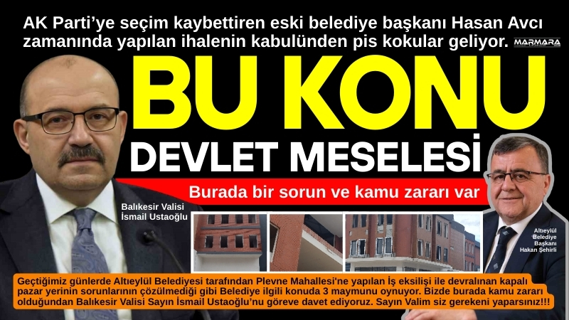 AK Parti’ye seçim kaybettiren eski belediye başkanı Hasan Avcı zamanında
