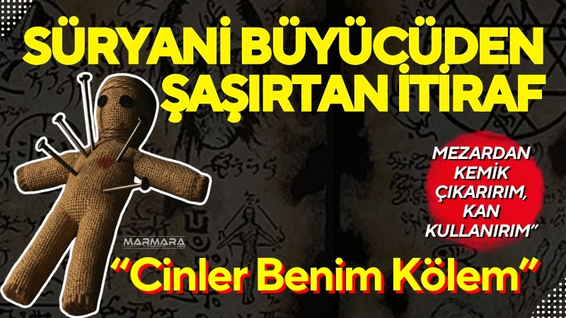 Mardin kökenli Süryani bir büyücü, Yer6 Film’de katıldığı programda ölüm