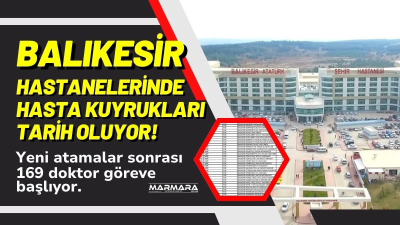 124. Dönem Devlet Hizmet Yükümlülüğü (DHY) Kurası sonuçlandı. Balıkesir İl
