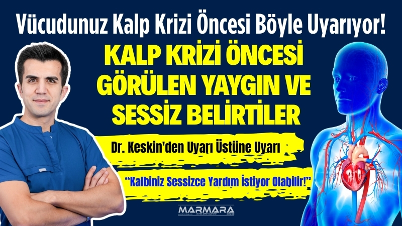 Doç. Dr. Muhammed Keskin, kalp hastalıklarının gizli belirtilerini YouTube kanalında
