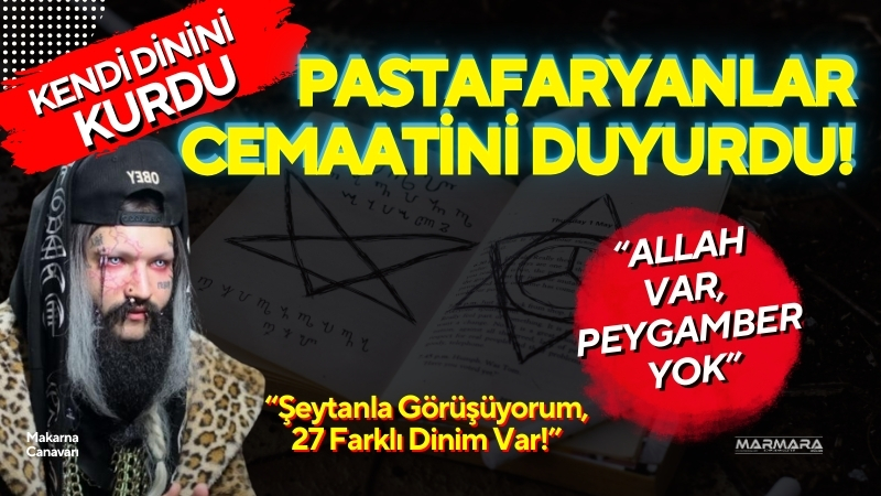 Yer6  Kanalda yayımlanan bir videoda konuşan Makarna Canavarı, 27 farklı