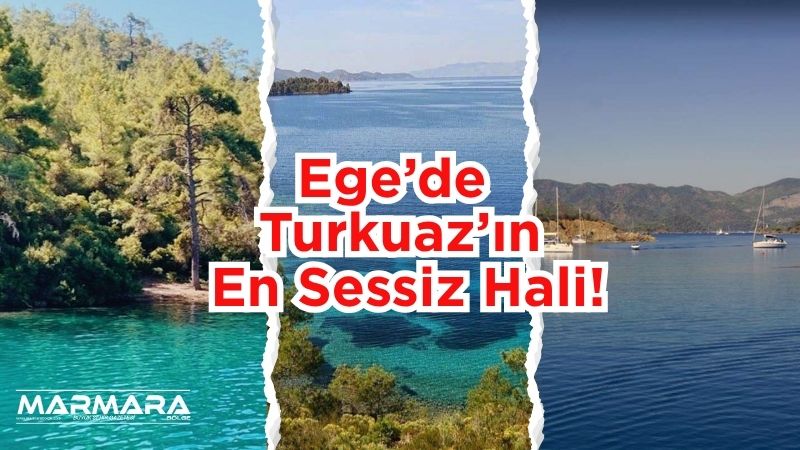 Marmaris merkeze yaklaşık 36 kilometre mesafede yer alan Bencik Koyu,
