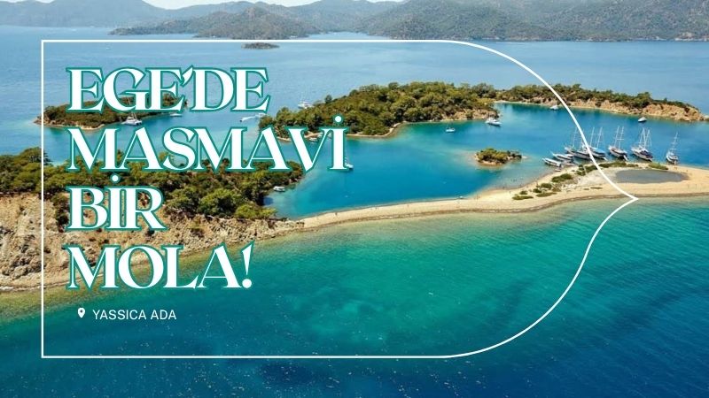 İzmir’in Urla ilçesi açıklarında, masmavi Ege Denizi’nin tam kalbinde yer