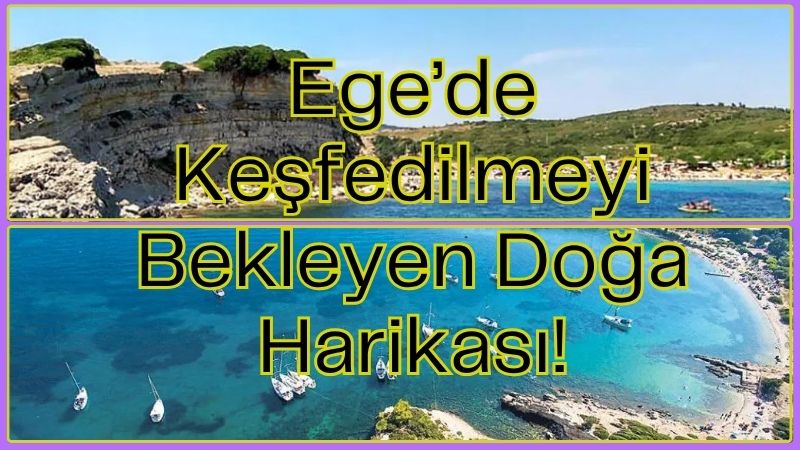 İzmir’in Dikili ilçesine bağlı Demircili Koyu, kalabalık tatil bölgelerinden uzak,