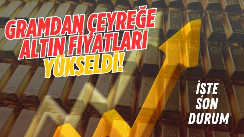 Altın piyasasında hareketlilik devam ediyor. 13 Ağustos 2025 Çarşamba günü