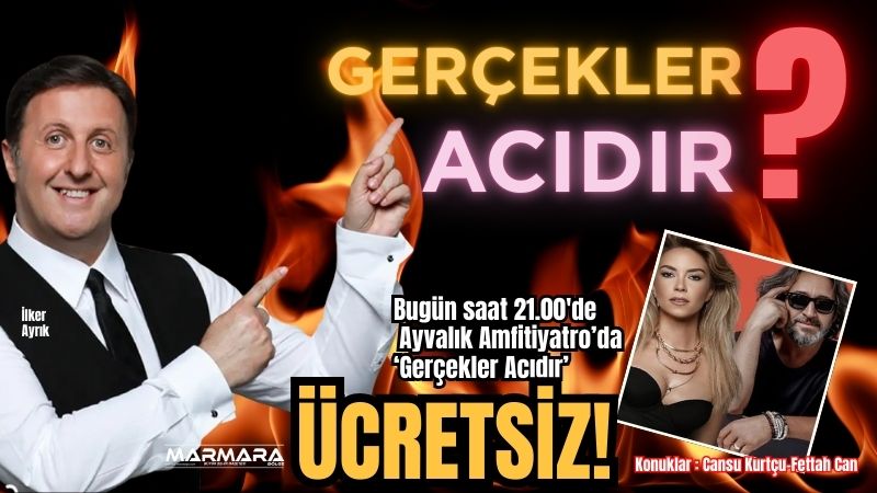Balıkesir’in sevilen oyuncu ve sunucusu İlker Ayrık, “Gerçekler Acıdır” adlı