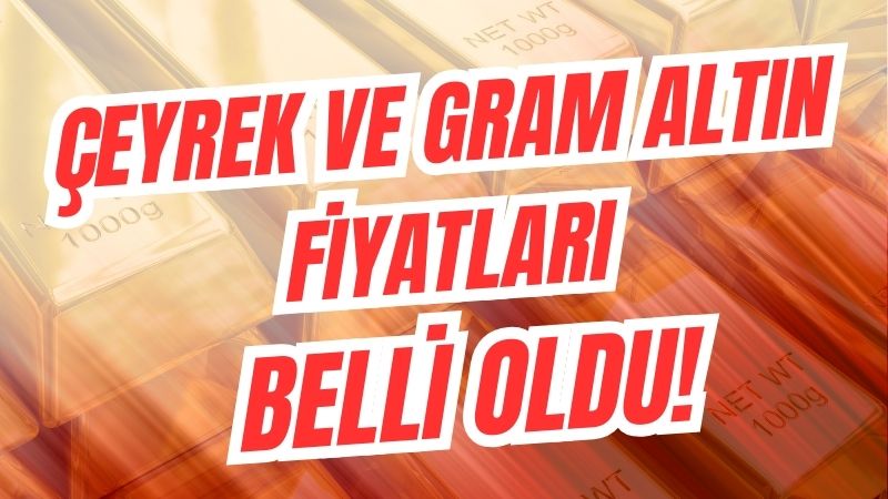 Altın fiyatları haftanın ilk günü yatırımcılar ve vatandaşlar tarafından yakından