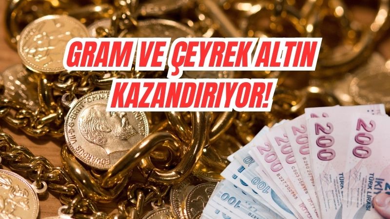 Altın piyasalarında dalgalı seyir devam ediyor. Gram, çeyrek ve tam