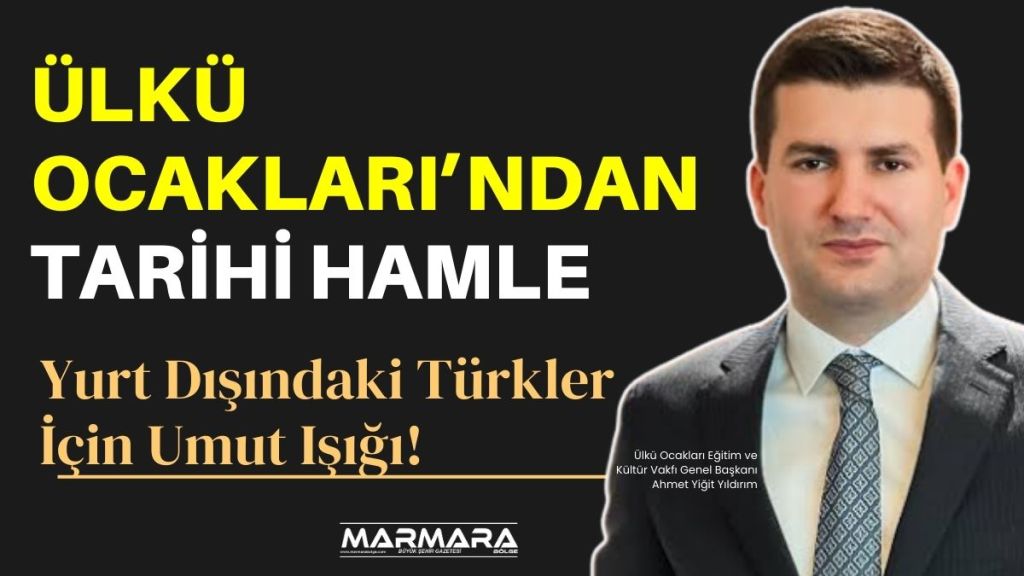 Ülkü Ocakları Eğitim ve Kültür Vakfı Genel Başkanı Ahmet Yiğit