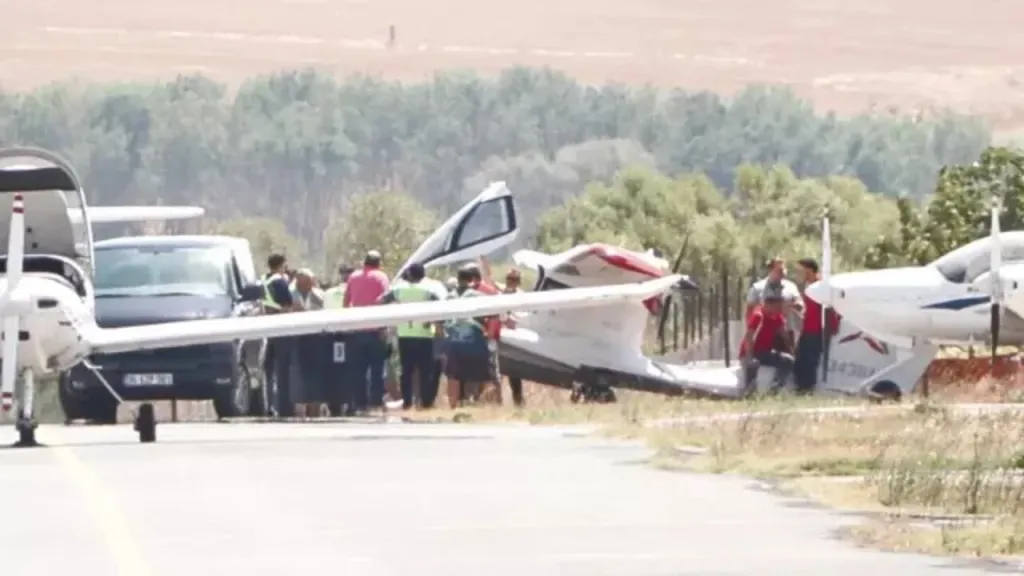 Antalya’dan İstanbul yönüne hareket eden bir uçakta, Marmara Denizi üzerinde
