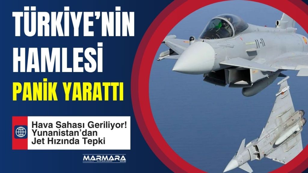 Türkiye'nin Eurofighter Typhoon savaş uçaklarını envanterine katacak olması, komşu Yunanistan’da