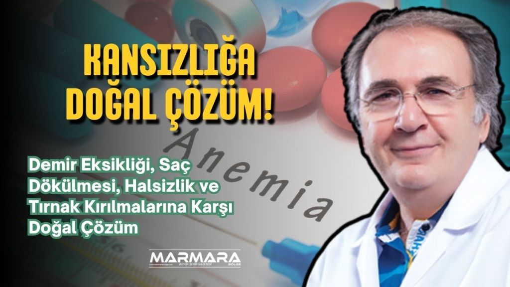Prof. Dr. İbrahim Saraçoğlu, YouTube programında kansızlıkla (anemi) ilgili dikkat