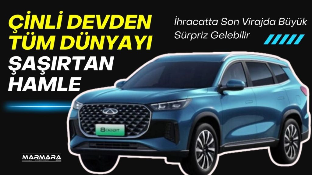 Çin'in önde gelen otomotiv üreticilerinden Chery, küresel pazardaki etkisini bir