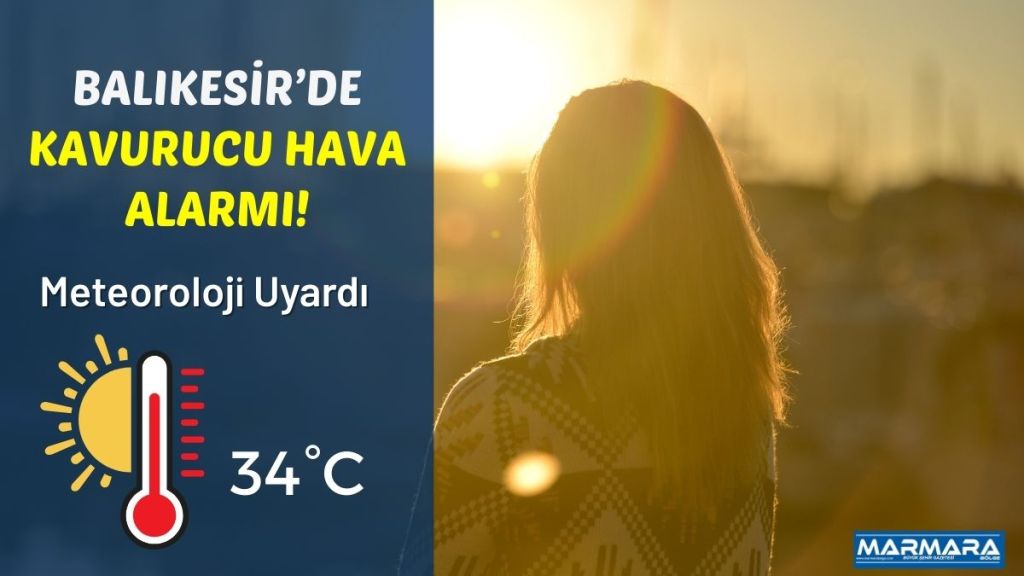 Meteoroloji Genel Müdürlüğü verilerine göre 13 Ağustos Çarşamba günü Balıkesir’de