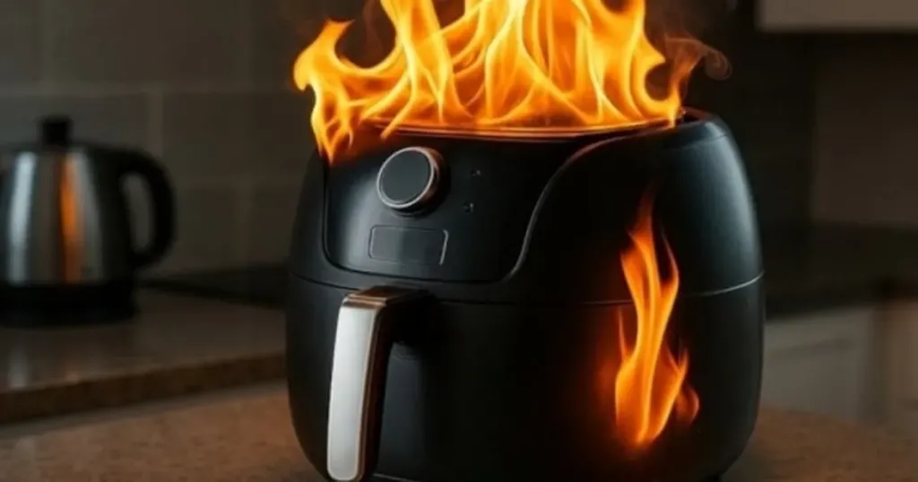 İngiltere’de aşırı ısınma ve yangın riski taşıyan 6 farklı airfryer