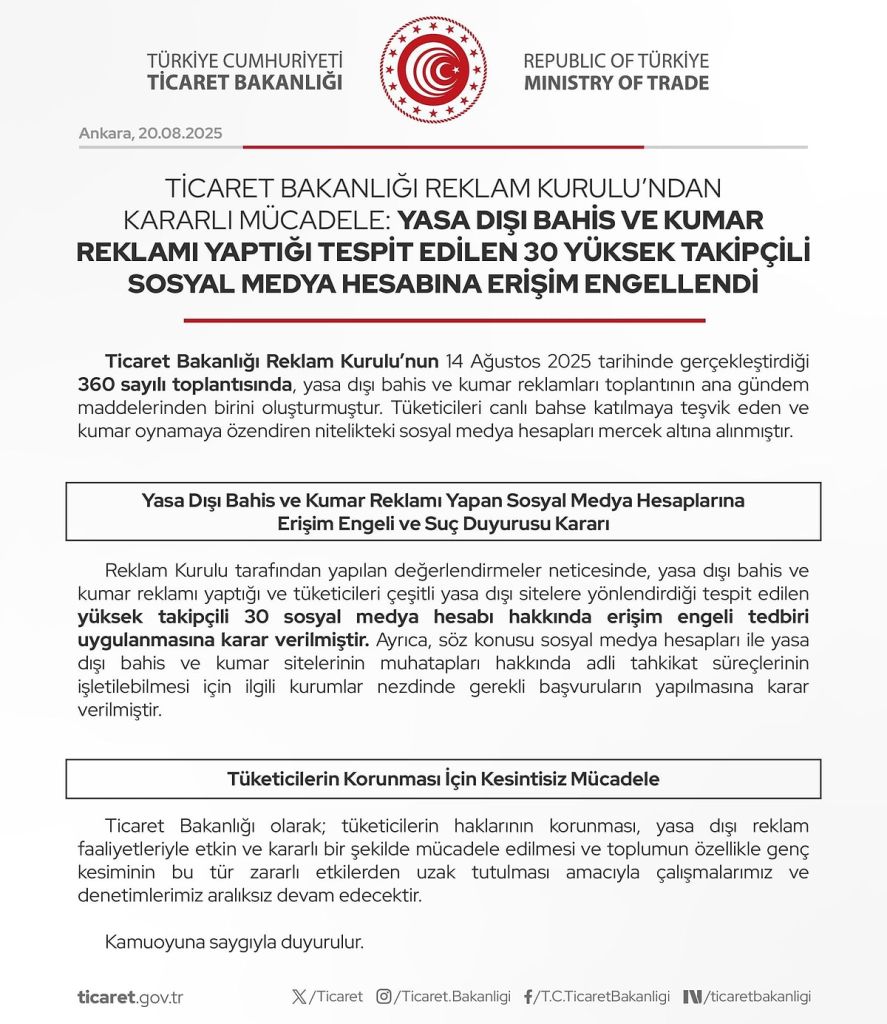 Yüksek Takipçili 30 Sosyal Medya Hesabı Kapatıldı s bda2d2272a0af08956b1bab1c382cb7d342aed8c - Marmara Bölge Gazetesi
