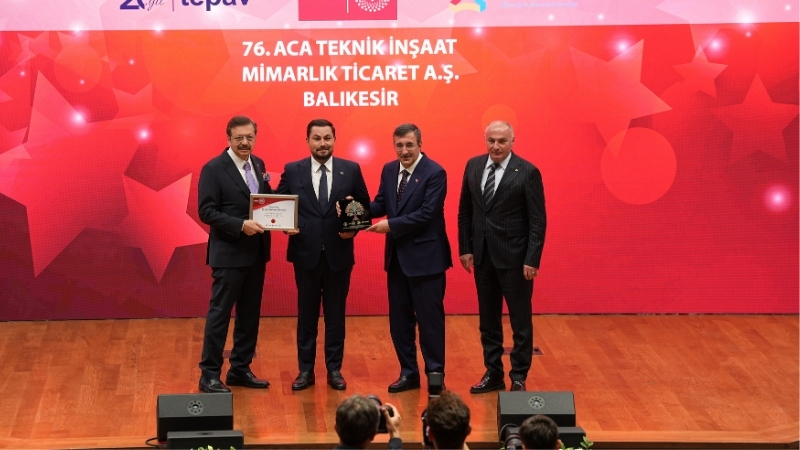 ACA’ya İkinci Kez “Türkiye 100” Ödülü 13 - Marmara Bölge Gazetesi