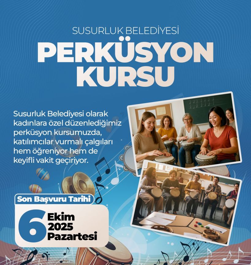 Susurluk’ta Kadınlara Ücretsiz Perküsyon Kursu! 550666623 1364502069012330 5559998581628844520 n e1758628749356 - Marmara Bölge Gazetesi