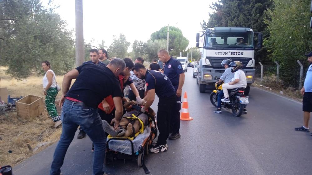 Balıkesir’in Edremit ilçesinde trafik kazası meydana geldi. Gerçekleşen kazada bir