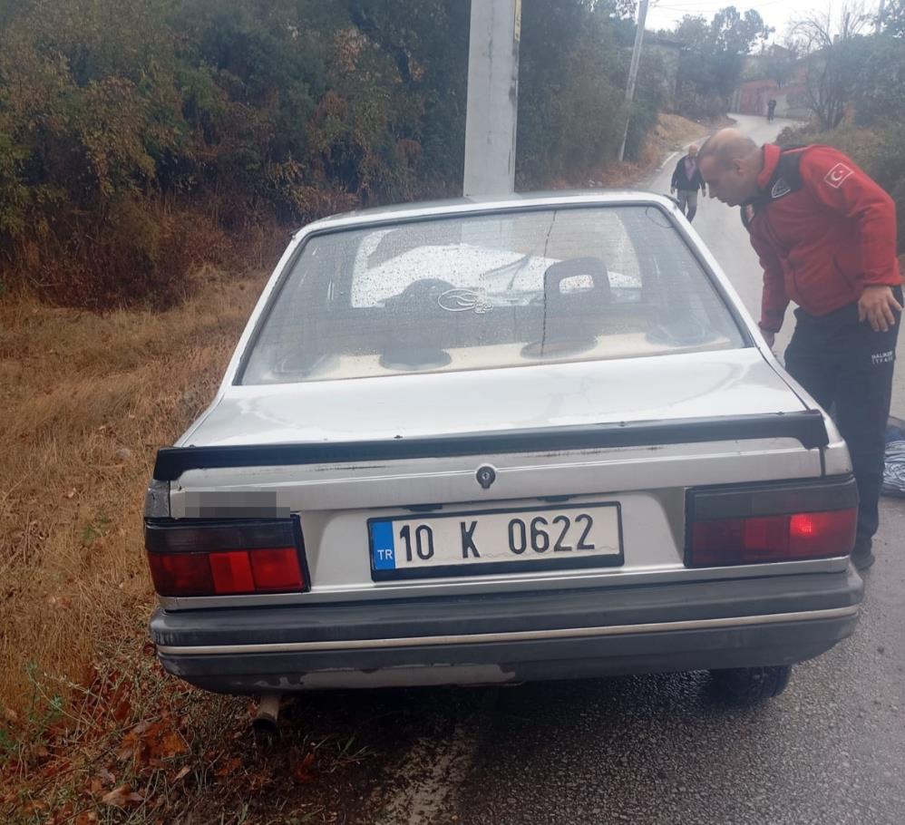 Balıkesir’in Susurluk ilçesinde trafik kazası meydana geldi. Buzağılık Mahallesi’nde gerçekleşen