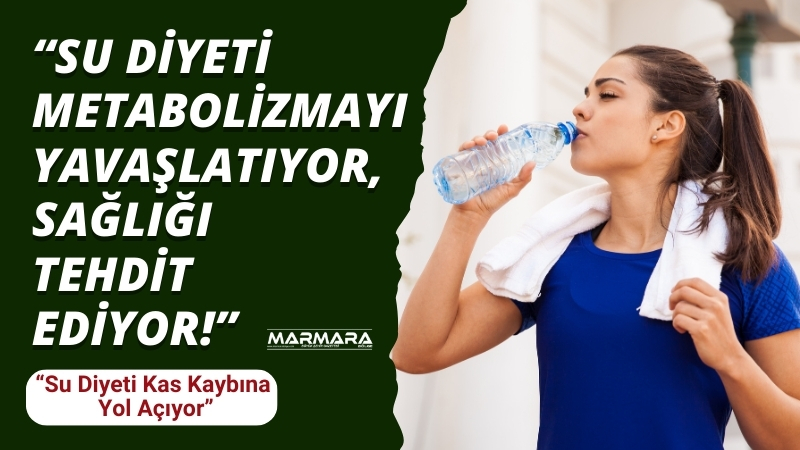 Su diyeti kısa sürede kilo kaybı sağlasa da uzmanlara göre