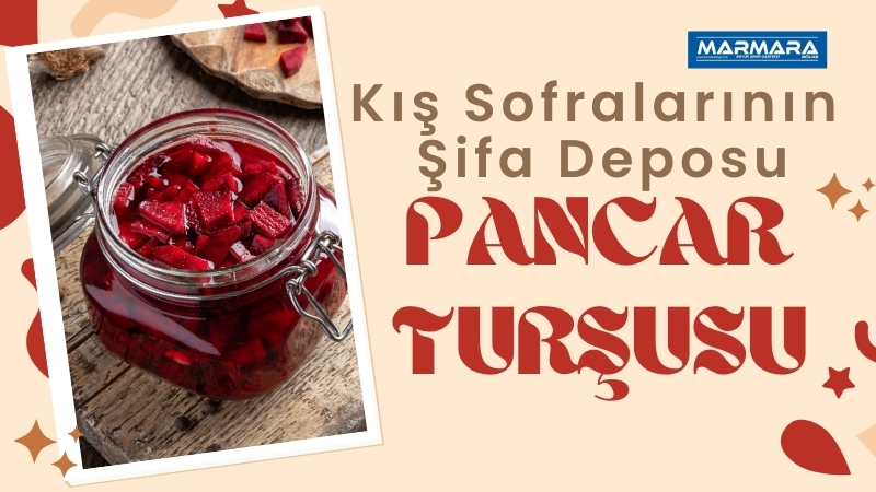 Balıkesir’in sonbahar pazarlarını renklendiren pancar, turşusuyla ve salatasıyla kış sofralarının