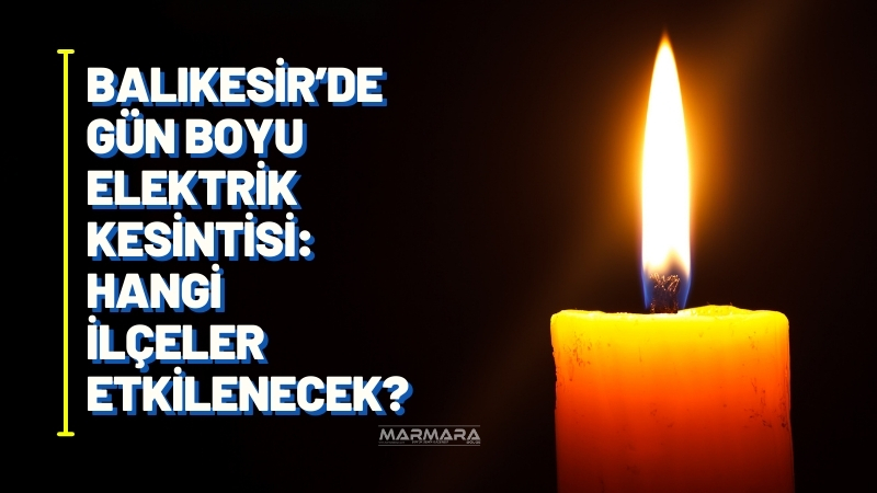 UEDAŞ, Balıkesir’de 16 Eylül 2025 Salı günü yapılacak planlı elektrik