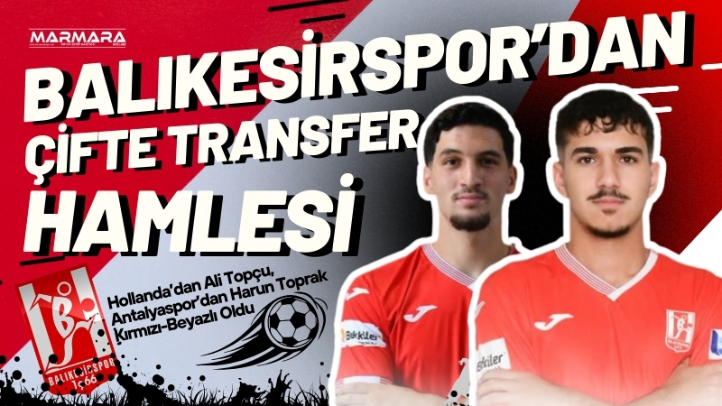 Balıkesirspor transfer atağını sürdürüyor. Hollanda’nın Heerenveen U-21 takımından Ali Topçu
