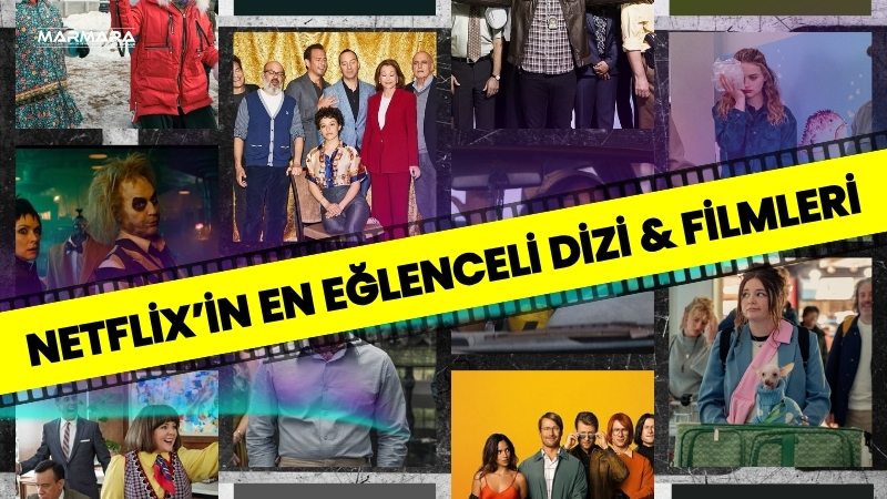 Absürt skeçlerden romantik komedilere, kara mizah dolu yapımlardan unutulmaz sitcom’lara