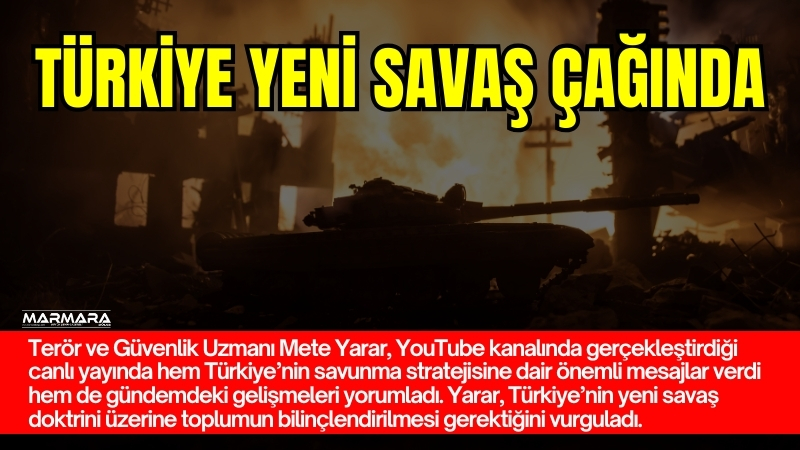 Terör ve Güvenlik Uzmanı Mete Yarar, YouTube yayınında hem milli