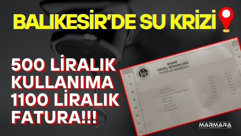 Eskiden Türkiye’nin en ucuz suyunu kullanan Balıkesir, bugün en pahalı
