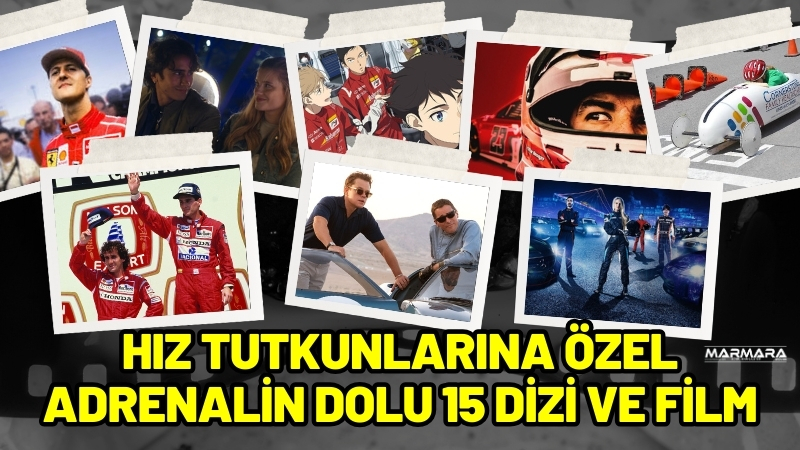 Araba ve hız meraklıları için hazırlanan bu liste, Hızlı ve