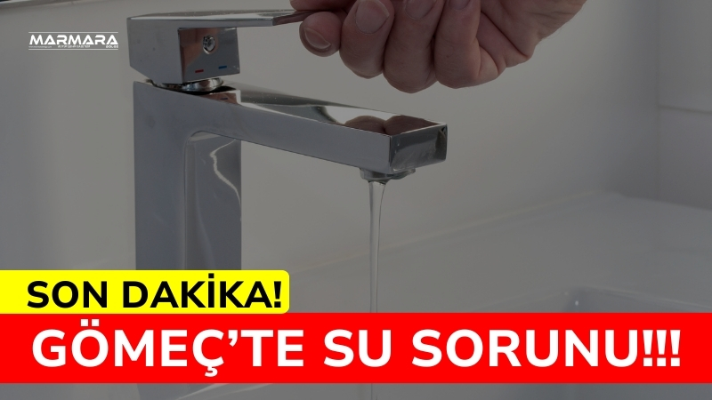 Balıkesir’de sürdürülebilir su yönetimi için yürütülen altyapı çalışmaları kapsamında Gömeç’in