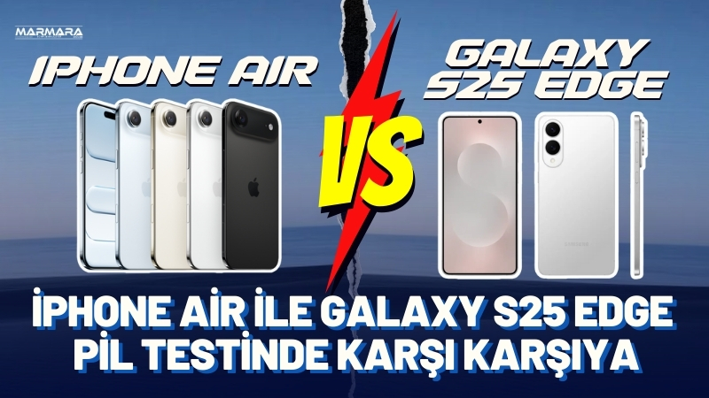Apple’ın yeni ultra ince modeli iPhone Air, rakibi Galaxy S25