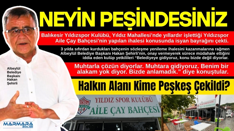 Balıkesir Yıldızspor Kulübü’nün üç yıl önce sıfırdan kurarak mahalle halkına