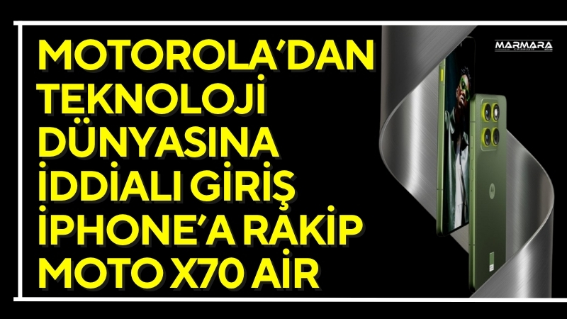 Motorola, akıllı telefon dünyasında heyecan yaratacak yeni modeli Moto X70