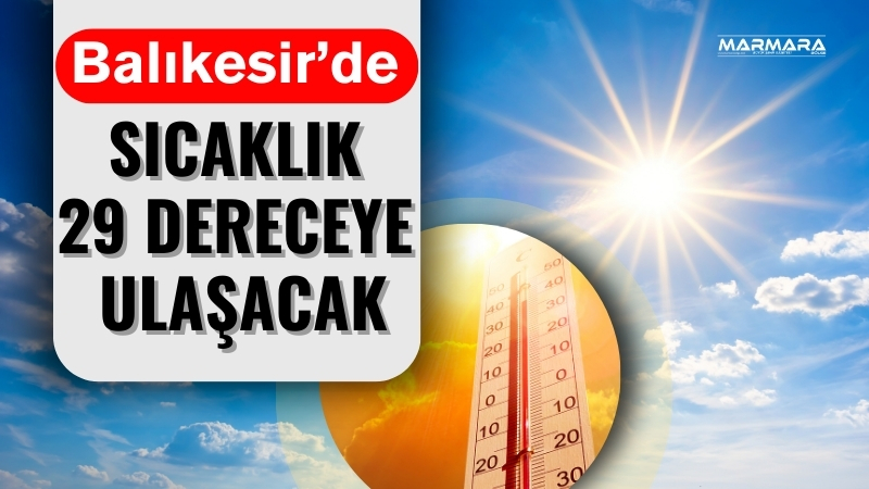Balıkesir’de 21 Eylül Pazar günü hava açık ve güneşli olacak,