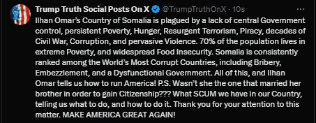 Trump’tan Başörtülü Vekile Hakaret: “Aşağılık” Ekran goruntusu 2025 09 19 124746 - Marmara Bölge Gazetesi