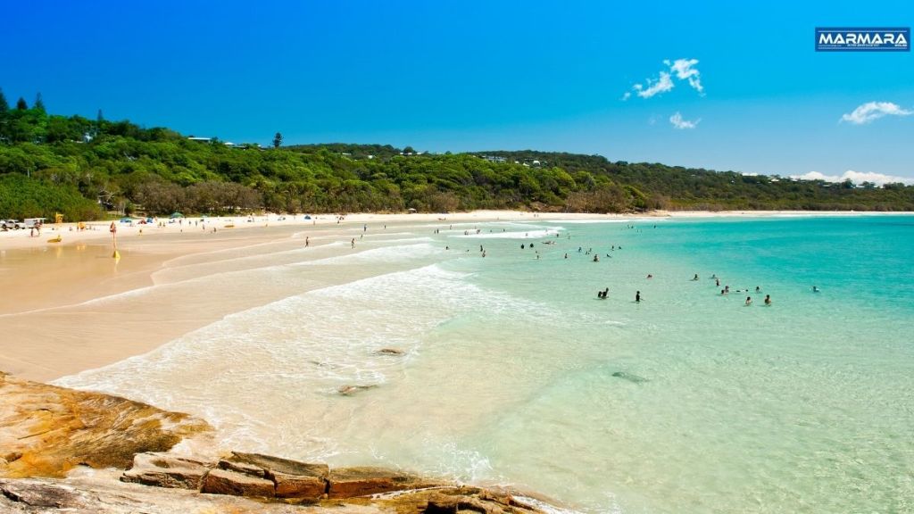 Balıkesir’in Burhaniye ilçesine bağlı Ören Mahallesi, Ege Denizi’nin berrak suları