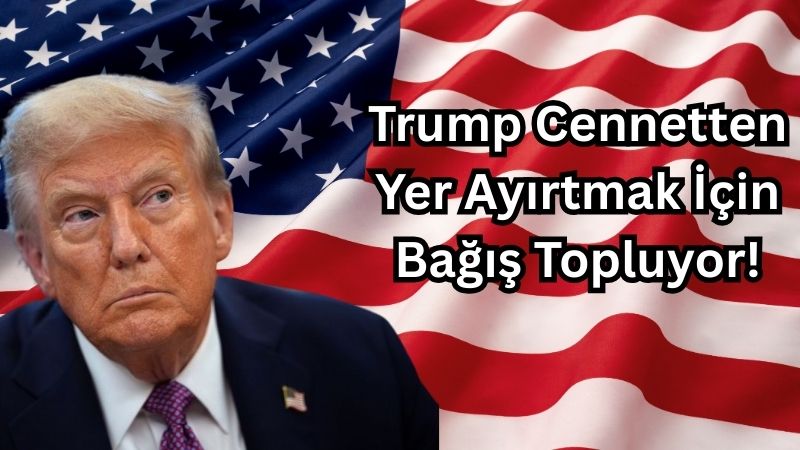 ABD Başkanı Donald Trump, sıra dışı bir bağış kampanyasıyla yeniden