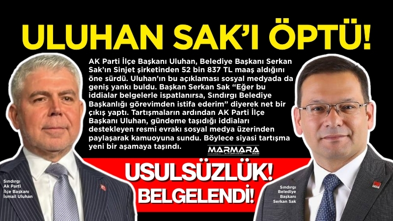 Balıkesir’in Sındırgı ilçesi, son günlerde siyasetin en sert tartışmalarına sahne