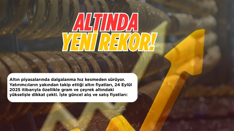 Altın piyasalarında dalgalanma hız kesmeden sürüyor. Yatırımcıların yakından takip ettiği