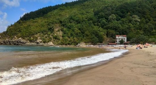 El değmemiş doğası ve sessiz atmosferiyle dikkat çeken Kurubük Plajı,