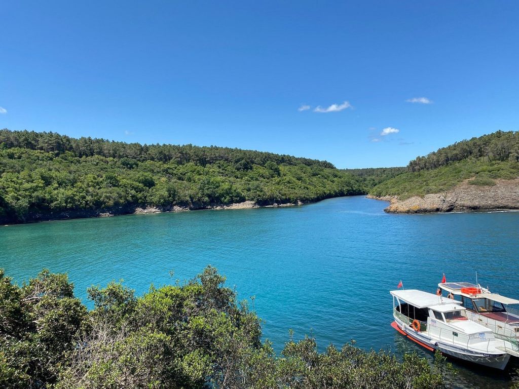 Türkiye’nin kuzey ucunda yer alan Hamsilos Koyu, fiyordu andıran yapısıyla