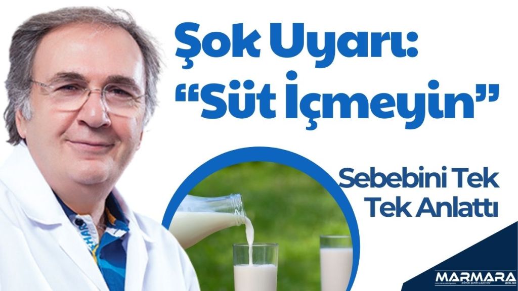 Ünlü bitki bilimci Prof. Dr. İbrahim Saraçoğlu, süt ve süt