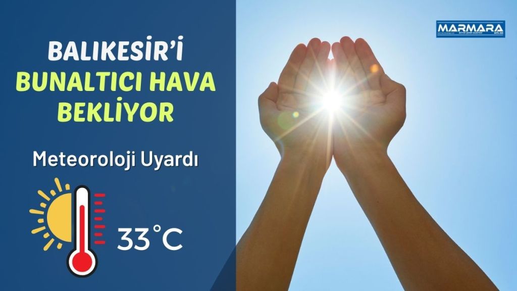 10 Eylül Çarşamba günü Balıkesir’de hava parçalı bulutlu olacak. Günün