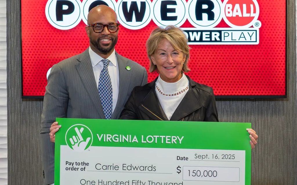 ABD’nin Virginia eyaletinde yaşayan Carrie Edwards isimli bir kadın, piyango